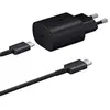 Image de Chargeur Secteur Rapide 25W avec Cable de charge USB-C Type C pour Vivo X50 Pro 5G 6.56/Vivo X80 Pro 5G 6.78 - Noir - -