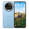 Image de Smartphone Action A5Pro Bleu : 6.88",8Go+256Go+2To, 5100mAh, Android 15,Empreinte digitale, Dual SIM 4G,Téléphone Portable-207g