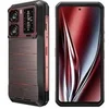 Image de Smartphone WP300 -6.8"-36Go -512Go -16000mAh-108MP-32MP,Empreinte digitale-NFC-Dual SIM 5G Android 15-Téléphone Portable -Rouge-510g