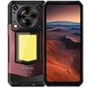 Image de Smartphone WP56 6.8", 36Go 512Go, 16000mAh,108MP+32MP ,Dual SIM 5G, NFC,empreintes digitales, Lampe de Camp, Téléphone Portable -524g-Rouge