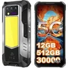 Image de Smartphone robuste WP100 Titan, 33000mAh, 6,8" 120Hz, 12Go+512Go, Android 14, 5G