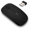 Image de INPHIC Souris sans Fil Rechargeable, Mini Souris Optique sans Silence Click, Ultra Mince 1600 DPI pour Ordinateur Portable, PC, Ordinateur Portable,