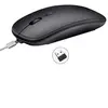 Image de Souris Sans Fil, Souris Sans Fil Rechargeable Par USB, Souris D'ordinateur Portable Souris De Bureau 2,4G Silencieuse