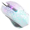 Image de Souris Gamer 2400 DPI 6 Boutons pour PC Blanc
