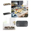 Image de Crêpière - INOX - 8 Mini crêpes - 1500W - Anti-adhésif - Blanche