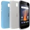 Image de Nokia Xpress-on cover - Couvercle de batterie longue durée pour téléphone portable - gris, azur (pack de 2) - pour Nokia 1