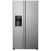 Image de Refrigerateur americain HSR3918EIMP 337.0 gris ventile (no frost)