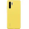 Image de coque en silicone jaune pour smartphone huawei P30 PRO
