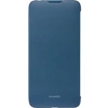 Image de Etui pour Y7 2019 Folio Wallet Flip Cover Antichocs avec Porte-cartes Huawei Bleu canard