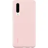 Image de coque en silicone rose pour smartphone huawei P30