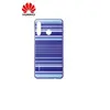 Image de - Coque de protection pour téléphone portable - polyuréthanne thermoplastique (TPU) - lignes bleues - pour Huawei P30 lite