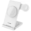 Image de Chargeur sans fil 3-en-1 MagSafe pour Smartphone / Ecouteurs TWS / Watch Blanc