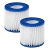 Image de Lot de 2 filtres de Piscine - pompe de filtration 2006L/h & 3028L/h - filtre Ø 106 x 136 cm Ø 52 mm