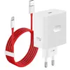 Image de Chargeur 100W USB 5A SUPERVOOC avec Câble 1m Oneplus Blanc