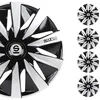 Image de Sparco Enjoliveurs Lazio - 15-pouces - Noir/Argent - Set de 4 pièces en occasion ou reconditionné