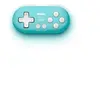 Image de Mini Manette 8BITDO Zero 2 Turquoise
