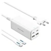 Image de - Chargeur GaN 4 ports USB (C + C + A + A) (100 W/100 W/18 W/18 W), pris
