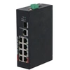 Image de Dahua DH-PFS3110-8ET-96 - Commutateur - non géré - 6 x 10/100 (PoE) + 2 x 10/100 (Hi-PoE) + 1 x 10/100/1000 (liaison montante) + 1 x 1 Gigabit SFP -