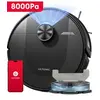 Image de Aspirateur robot laveur D1O, 8000Pa, Navigation de LDS, 200 mins, Contrôle par App & Siri & Alexa & IFTTT, Silencieux, Détection d'Obstacles