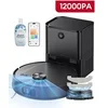 Image de Aspirateur Robot Laveur TP20 PRO, 8000Pa, 200min, 3.5L, Station Auto-Vidage, Navigation LDS, 6 Modes de Nettoyage, Noir