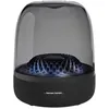 Image de Harman Kardon Aura Studio 4, Enceinte Bluetooth avec dôme Transparent et Jeu de lumière à thème, Design élégant et Son Exceptionnel sur 360 degrés, en Noir en occasion ou reconditionné