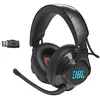 Image de JBL Quantum 610 Casque gaming supra-auriculaire   Sans fil 2,4 GHz et jack 3,5 mm   Avec Microphone Boom relevable et son QuantumSurround   Noir en occasion ou reconditionné