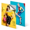 Image de Photo Fabric Stick Ups - Pack de 20 feuilles de papier photo autocollant - Format 10 x 15 cm (A6) - Finition mate