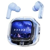 Image de Ecouteurs Bluetooth sans fil SZSMART AIRMAX6 Lite (intra-auriculaires, microphone, écran tactile LCD, bleu)