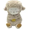 Image de Peluche HXXY01 agneau avec lumière respiratoire pour endormir les enfants - blanc