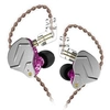 Image de Ecouteurs KZ-ZSN PRO courbés violets (In ear - sensibilité 109db - subwoofer)