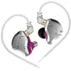 Image de Ecouteurs KZ-ZS10 PRO HIFI courbés violets (In ear - sensibilité 111db)