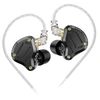 Image de Ecouteurs KZ-ZS10 PRO 2 HIFI courbés noirs (In ear - sensibilité 108±3db)