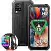 Image de BV4800 SE Téléphone Portable Incassable,Android 15 Smartphone 12Go+64Go,6.56 HD+ 90Hz,Dual SIM 4G Noir avec Smartwatch Blackview W60