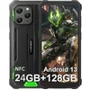 Image de BV5300Plus Téléphone Portable Incassable,Android 13 Smartphone 4G Ecran 6.1 HD+,128Go ROM/SD 2To,6580mAh,Double SIM,Caméra 13MP NFC/IP69K/Face