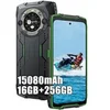 Image de Smartphone Incassable BV9300 Pro 16Go+256Go 15080mAh(33W) 6.7+écran secondaire 1.32 64MP+32MP Android 13 NFC 100LM -Vert