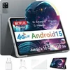 Image de Tab 60 Pro Tablette Tactile 10.1 HD+ IPS Android 14,12Go+128Go/SD 1 To,5100mAh(10W) Wifi 5, Mode PC Dual SIM - Gris