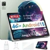 Image de Tab 60 Pro Tablette Tactile 10.1 HD+ IPS Android 14,12Go+128Go/SD 1 To,5100mAh(10W) Wifi 5, Mode PC Dual SIM - Vert