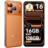 Image de WAVE 7C Téléphone Portable 6.56" 12Go+128Go/2 To 32MP+13MP 5000mAh Smartphone 4G Android 16 Dual SIM - Orange