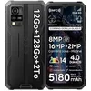 Image de Smartphone Robuste BV4800 Pro Téléphone Portable Incassable,12Go+128Go,6,56'',5180mAh,IP68/IP69K,Dual SIM,16MP, NFC,Noir