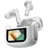Image de Ecouteurs AirBuds 12 Bluetooth 5.4 écran tactile LED ANC&ENC IPX7 blanc