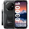 Image de FORT Téléphone Portable Incassable 6.56" 12Go+128Go 10000mAh Smartphone Android 15 NFC Dual SIM GPS - Noir