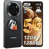 Image de 5G Téléphone Portable Débloqué SHARK 6 12Go+128Go/2To 6.67" 50MP+13MP 5000mAh Android 15 Smartphone,Dual SIM,GPS - Noir