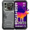 Image de XPLORE 1 Pro 5G Thermal lmagingTéléphone robuste, 48Go/512Go, 6,78" 120Hz & 2,01" Affichage secondaire 20000mAh, Orange
