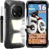 Image de Rock 2 Pro Téléphone Incassable,Android 16 Smartphone Incassable 5G 32Go+256Go,6.67" 120Hz 15000mAh IP69K,16MP+13MP AI Camera,NFC,OTG,GPS,Gemini