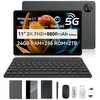 Image de ZENO 10 AI Tablette Tactile 11 pouces, 24 Go + 256 Go ROM, Android 15, Tablette de jeu 2K FHD +, 16MP + 13MP 8800mAh, Noir