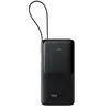 Image de Batterie Externe - - Bipow 2 - 10000mAh - 20W - Câble Intégré Type-C - Noir