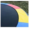 Image de Couvre-ressort trampoline Ø 366 cm PVC PE haute densité rembourrage 15 mm multicolore
