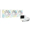 Image de Watercooling AIO R-LM360-WHDMMC-1 360mm Ecran IPS 2,4 pouces Blanc Pompe 6ème génération