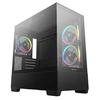 Image de gaming CG380 3 moyen tour noir ARGB avec panneau latéral en verre transparent