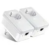 Image de TP-Link TL-PA4010P KIT Prise CPL 600Mbps, Homeplug AV2 600Mbps, Prise de Courant Intégrée, Boitier CPL, Brancher et Utiliser, Port Ethernet, CPL Fibre, OneMesh, Pas de Nouveaux Fils ni Perçage en occasion ou reconditionné